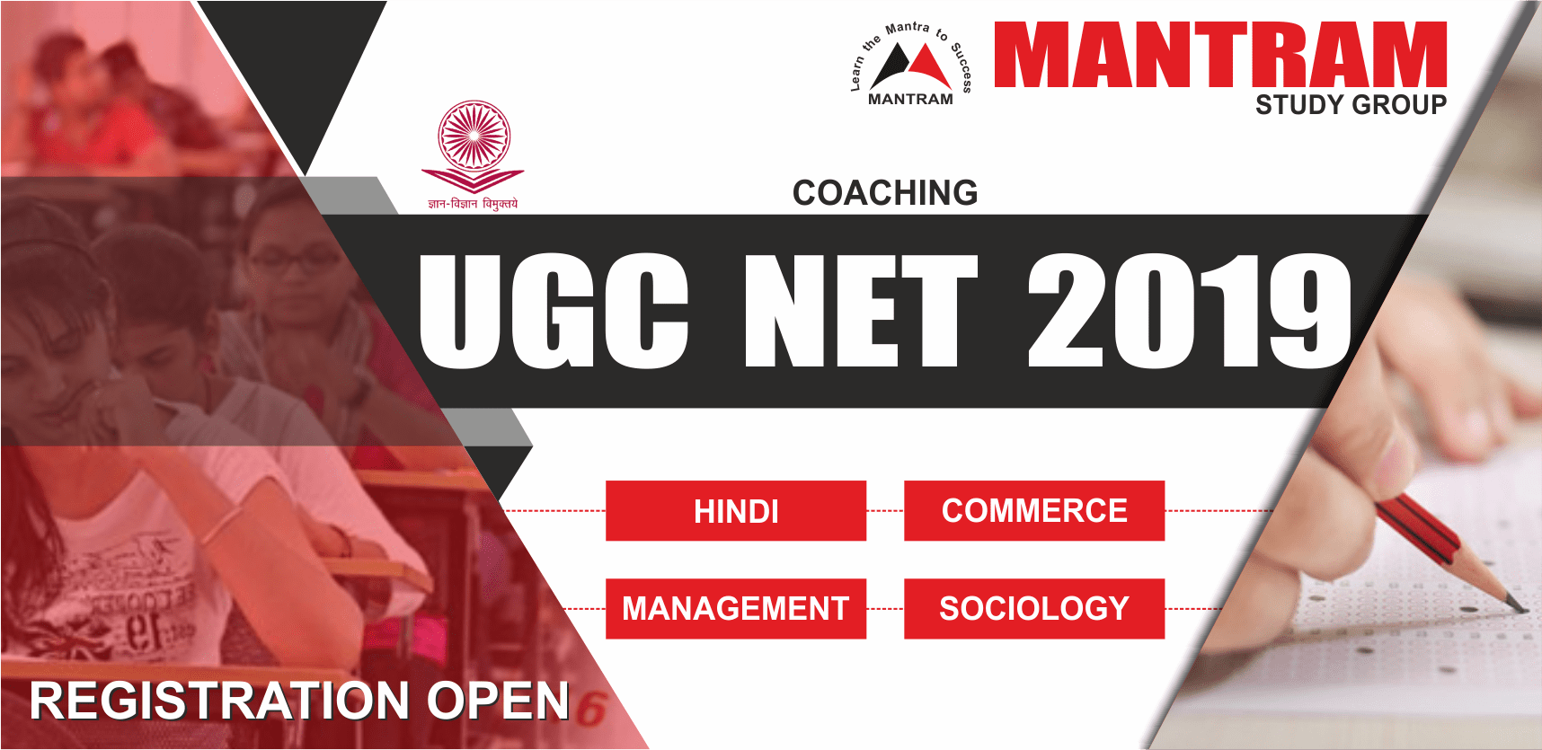 UGC JRF NET Coaching - Registrations open