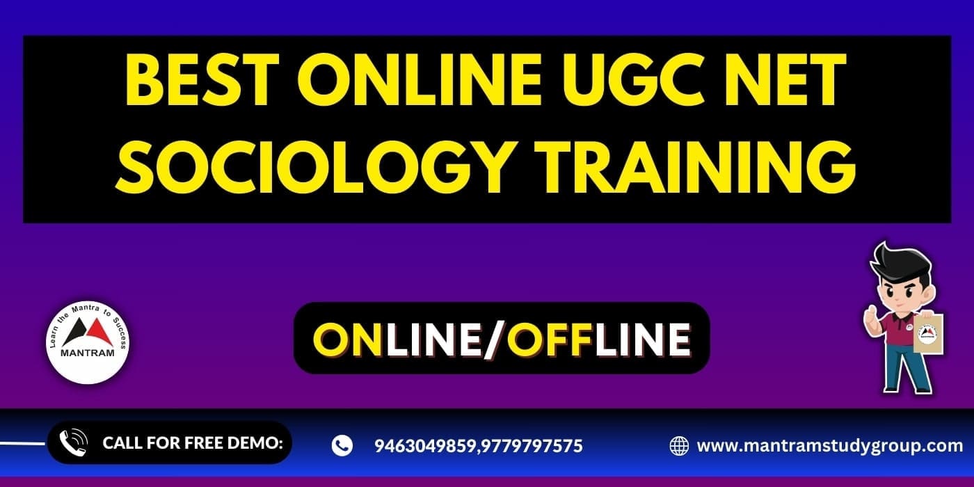 Best Online UGC Net Sociology Training