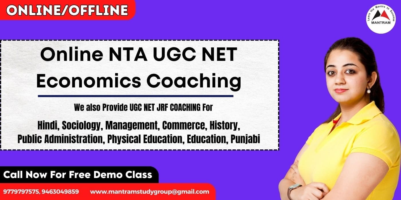 Online NTA UGC NET Economics Coaching