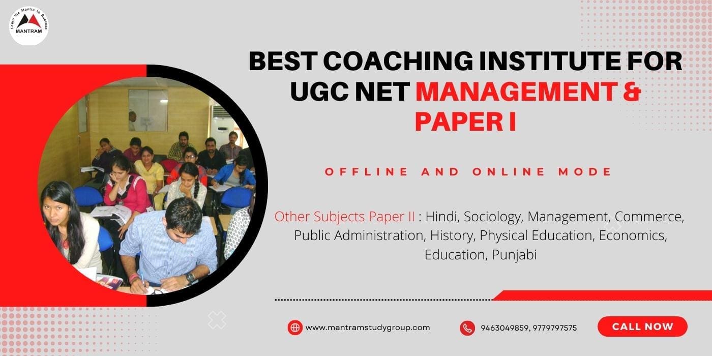 Best Coaching Institute for UGC Net Management