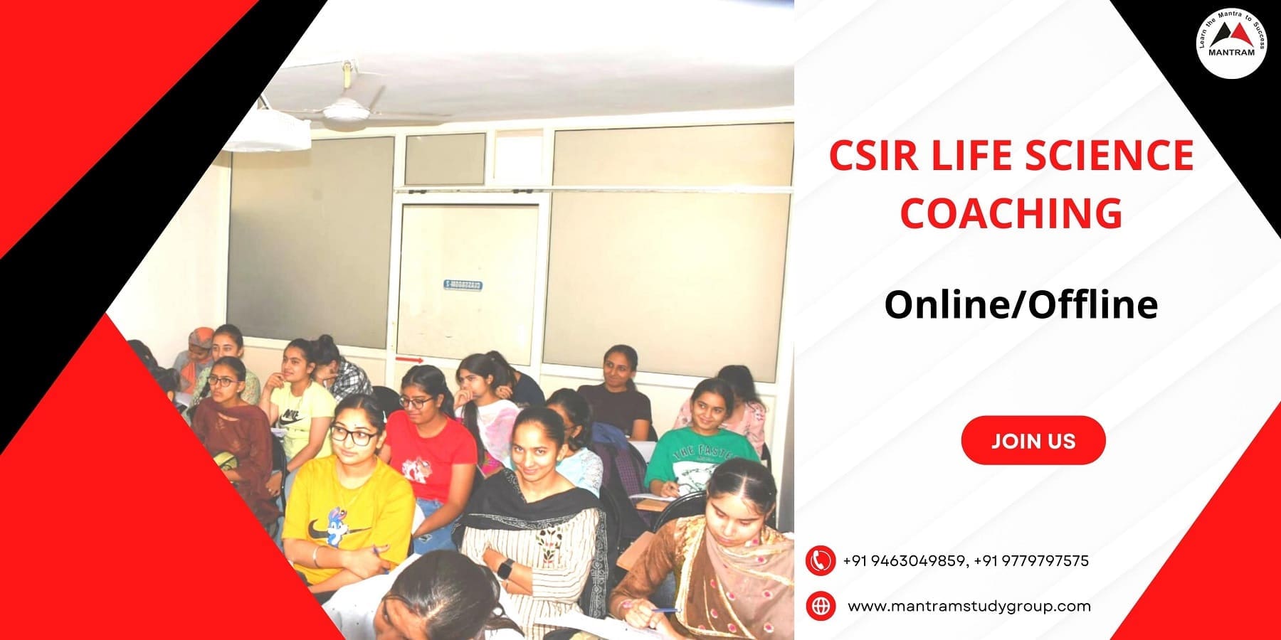 best online classes for csir net life science