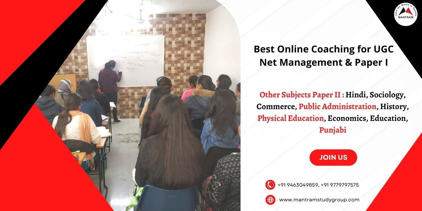 Best Online Coaching For UGC NET Management