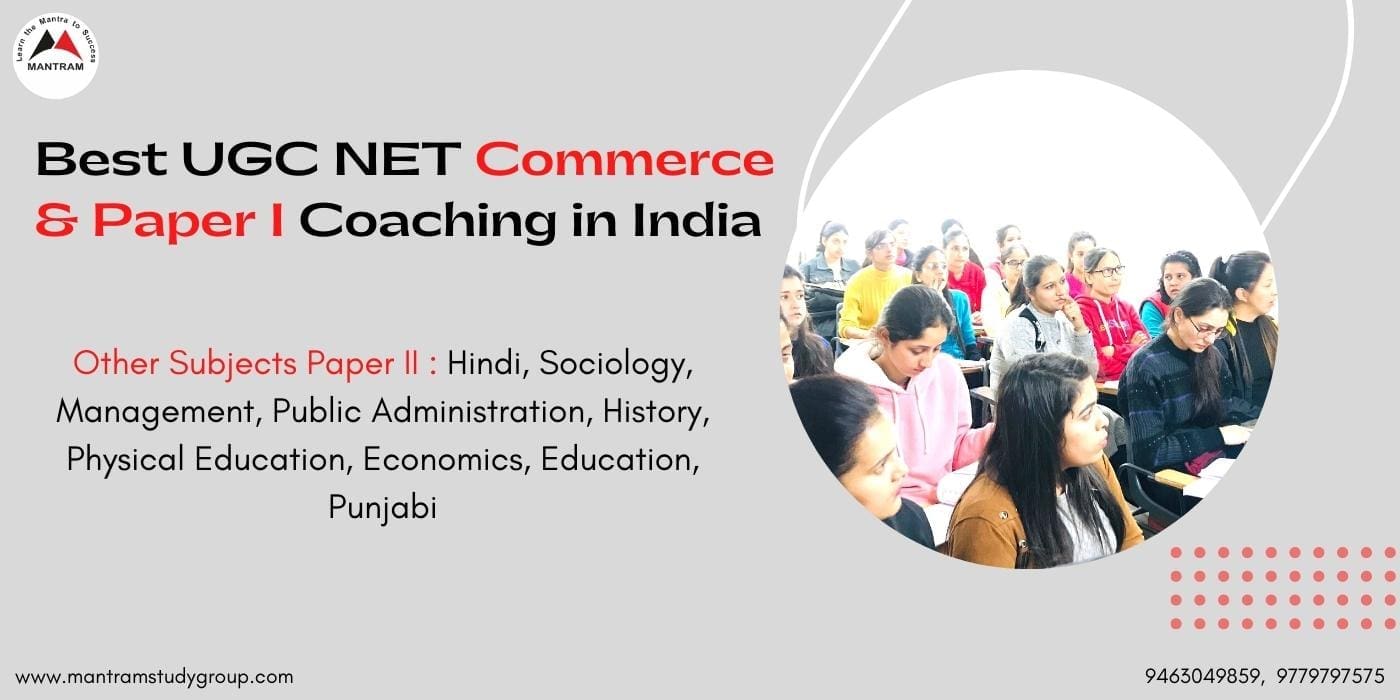 Best UGC Net Commerce Coaching in India