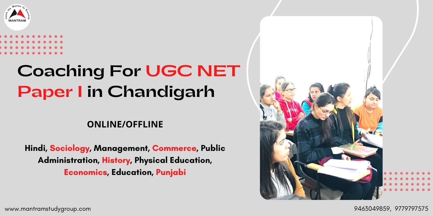 NTA Net paper I Coaching in Chandigarh