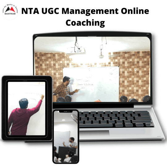 NTA UGC Management Online Coaching