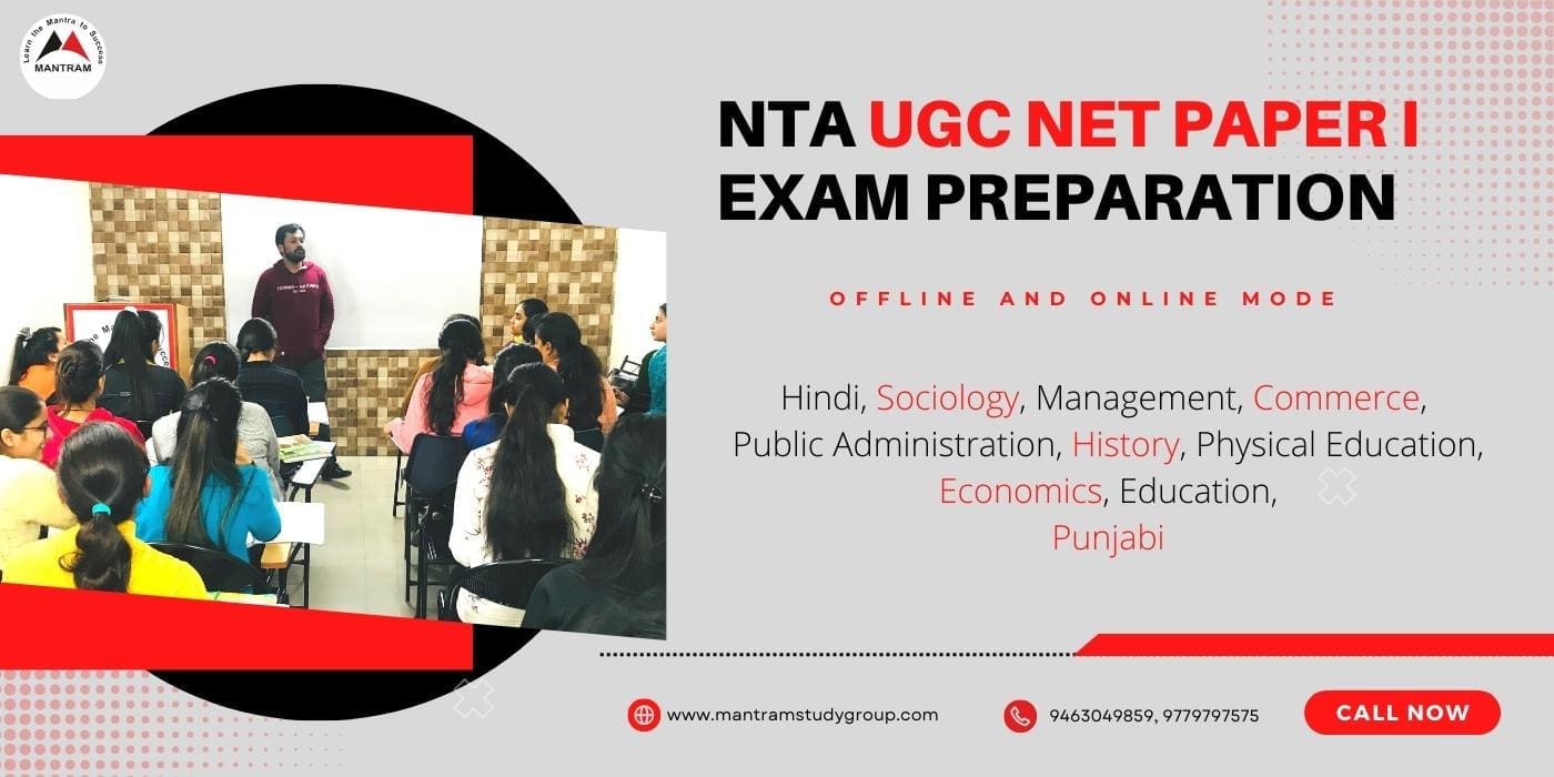 NTA UGC NET Paper I Exam Preparation