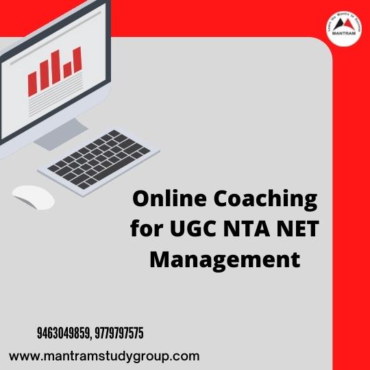 Online Coaching for UGC NTA NET Management
