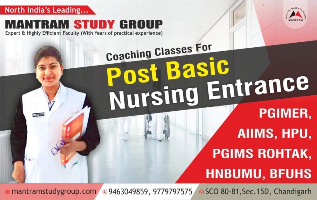 post basic nursing entrance coaching