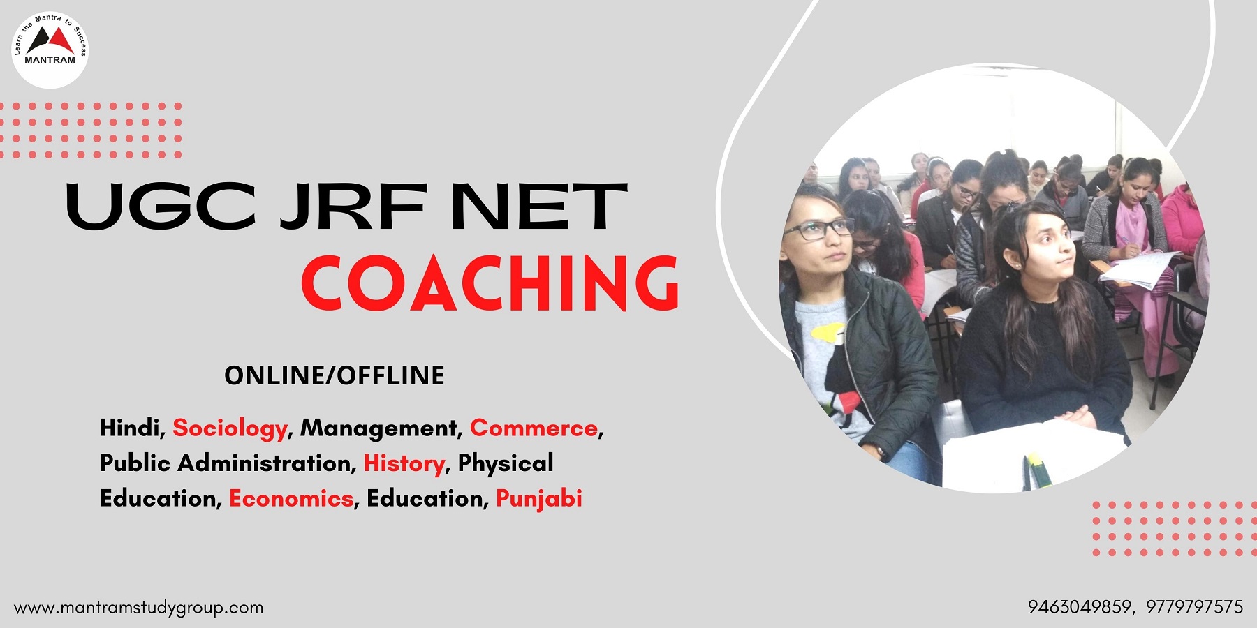 UGC JRF NET Coaching in Shimla HP