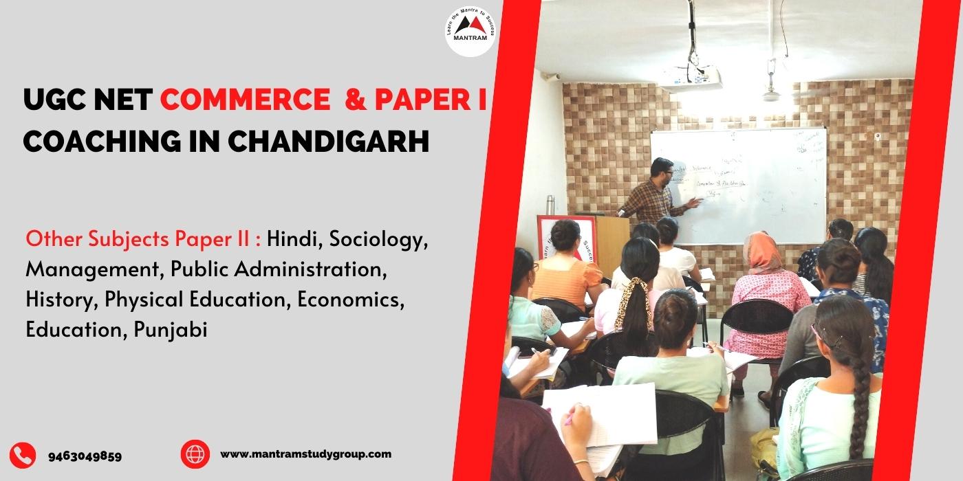 UGC Net Commerce Coaching in Chandigarh