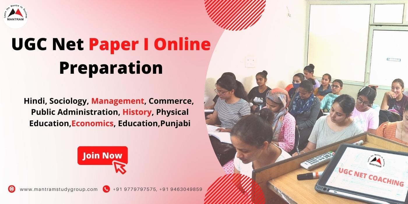 UGC Net Paper I Online Preparation