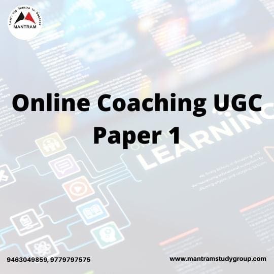 Online Coaching UGC Paper 1